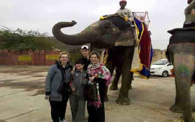 elephant safari in jaipur